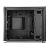 Gabinete Yeyian Hussar Ycm-Atxaw-01 Micro Atx,1 Ventilador, Lat Cristal Templado